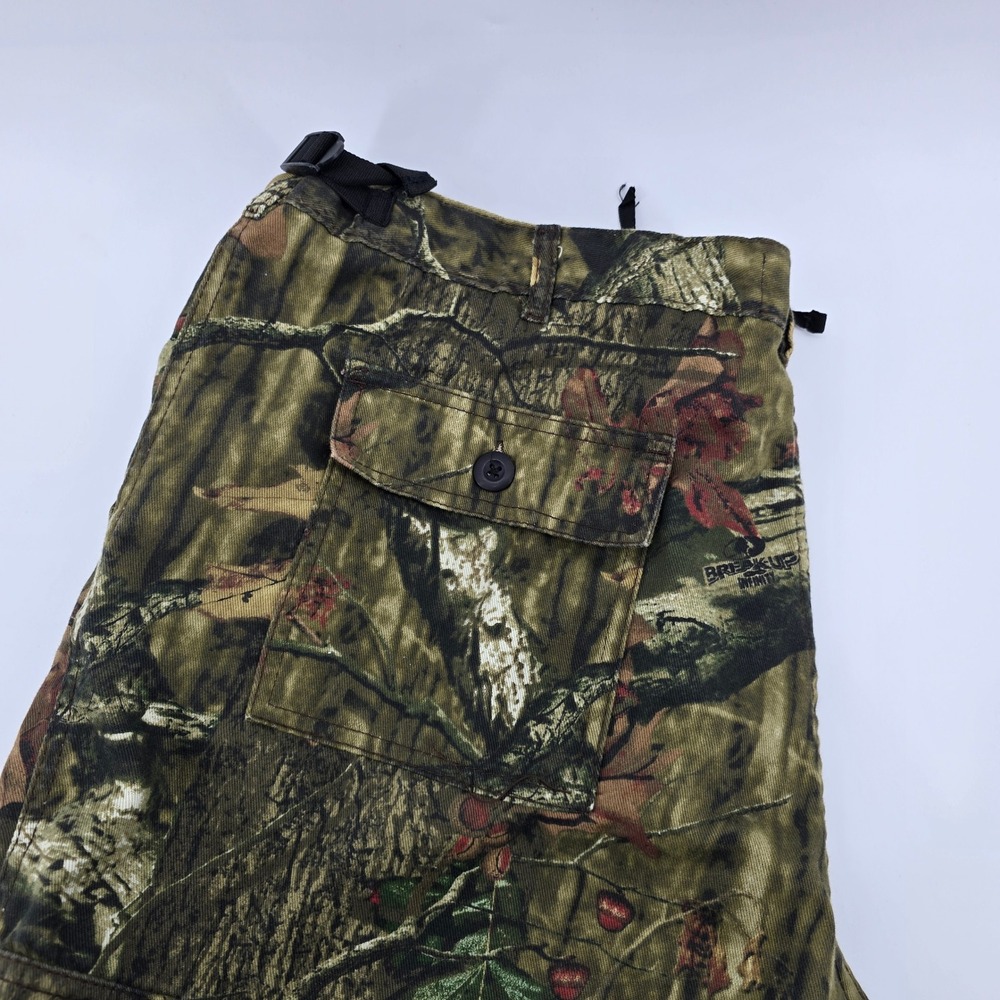 Yukon Gear Breakup Infinity Cargo Pants‎ Camo Adj Waist Drawstring Green 2XL